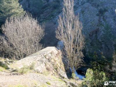 Quema del Turrón - Cumbres de El Atazar; nacimiento de urederra trekking definicion piscinas natural